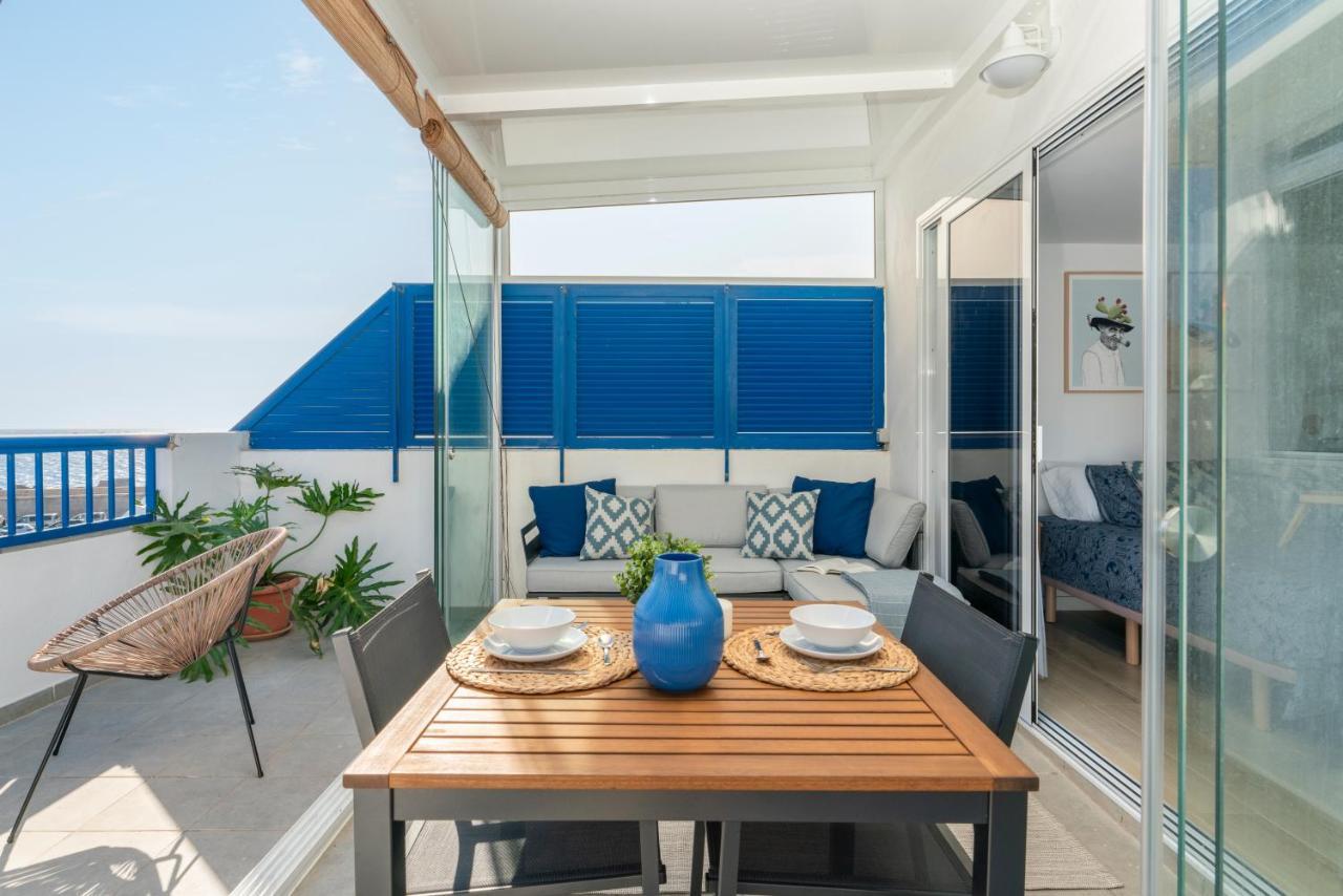 Agaete White&Blue Rooftop Extérieur photo